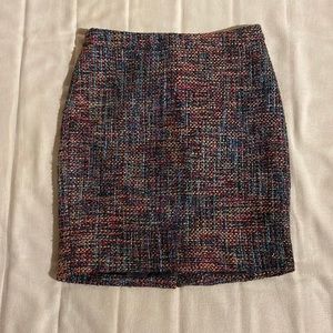 LOFT Petites Tweed Pencil Skirt